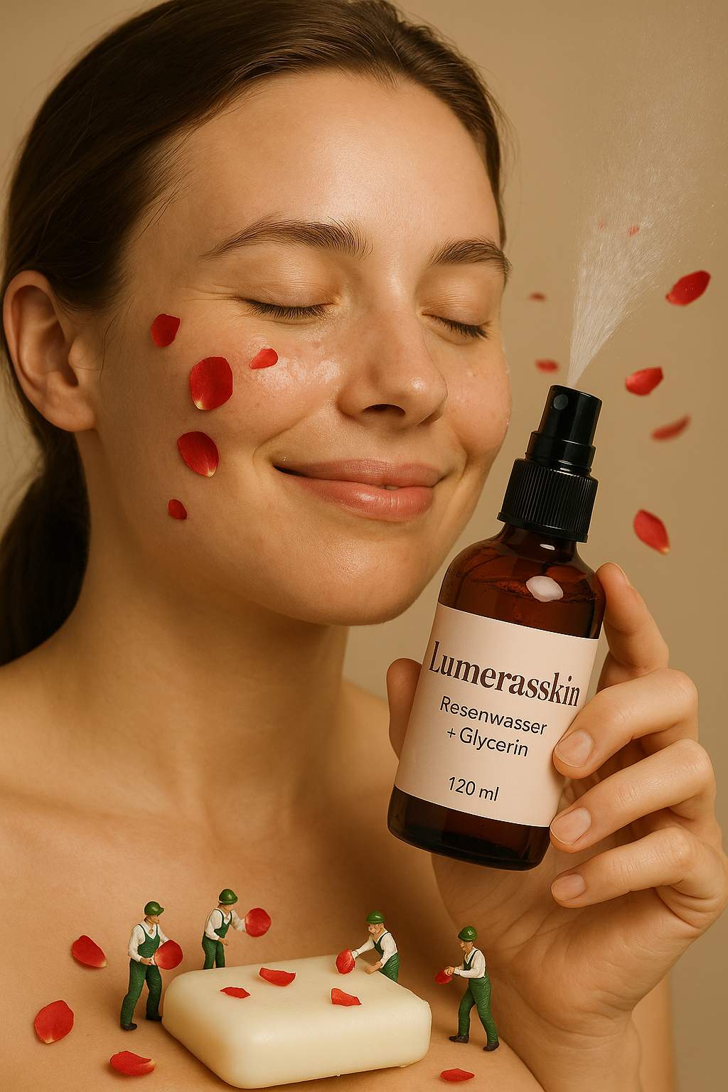🌹 Lumerasskin Rosenwasser mit Glycerin