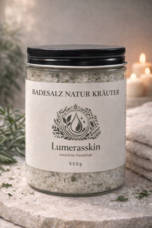 Kräuterbadesalz